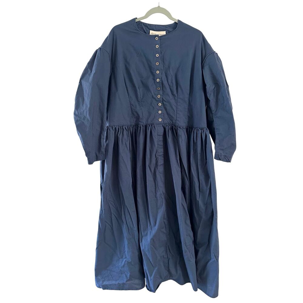 Recollections XXL Civil War Victorian Prairie Reenactment Dress Cotton USA